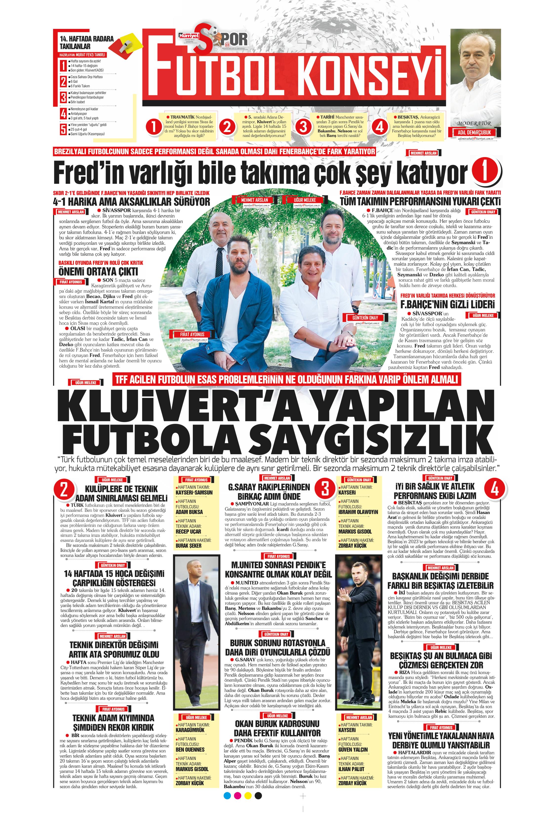 "Aslan'da operasyon başladı" | Sporun manşetleri (6 Aralık 2023)  - 17. Foto