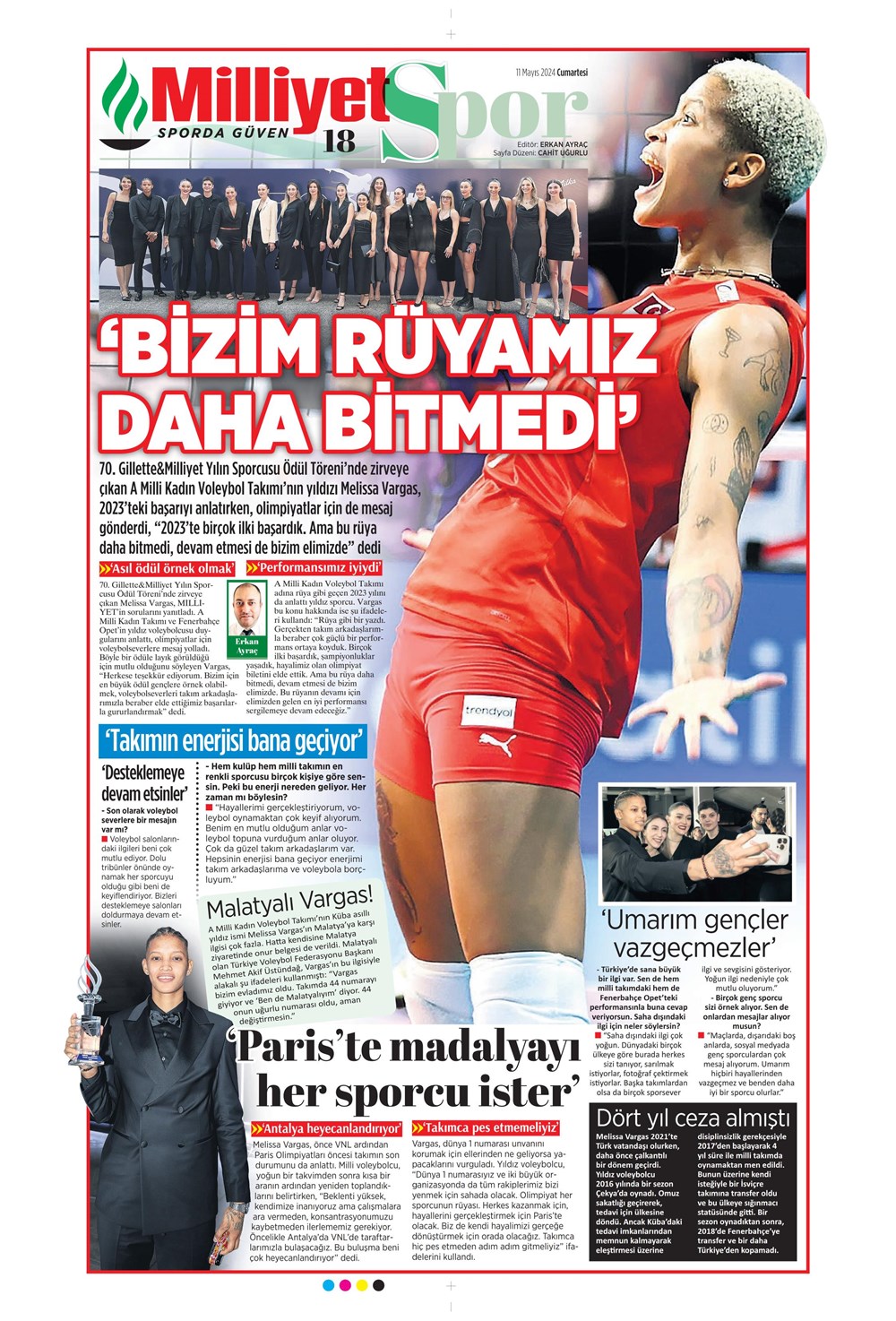 "Fener'de Mourinho sesleri" | Sporun manşetleri (11 Mayıs 2024)  - 22. Foto