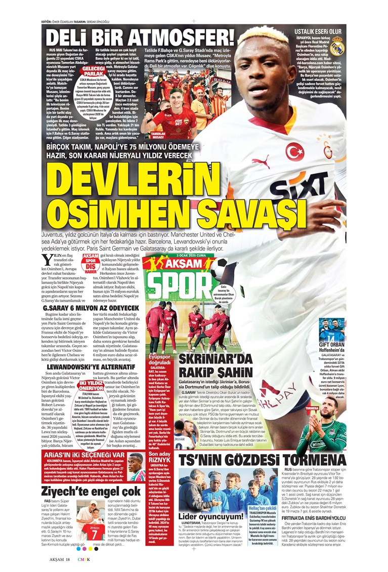 “Fatih Terim Wants Galatasaray’s Star” | Sports Headlines – Last Minute Sports News