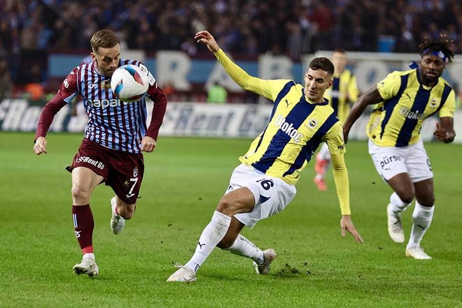 Fenerbahçe son dakikada Trabzonspor'u yıktı