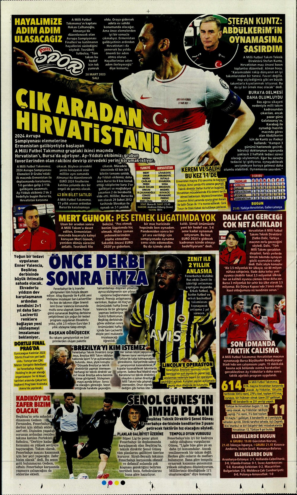 "Vurduğumuz gol olsun" - Sporun manşetleri - 23. Foto
