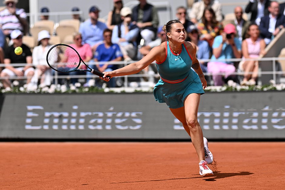 Aryna Sabalenka, Roland Garros'ta yarı finalde