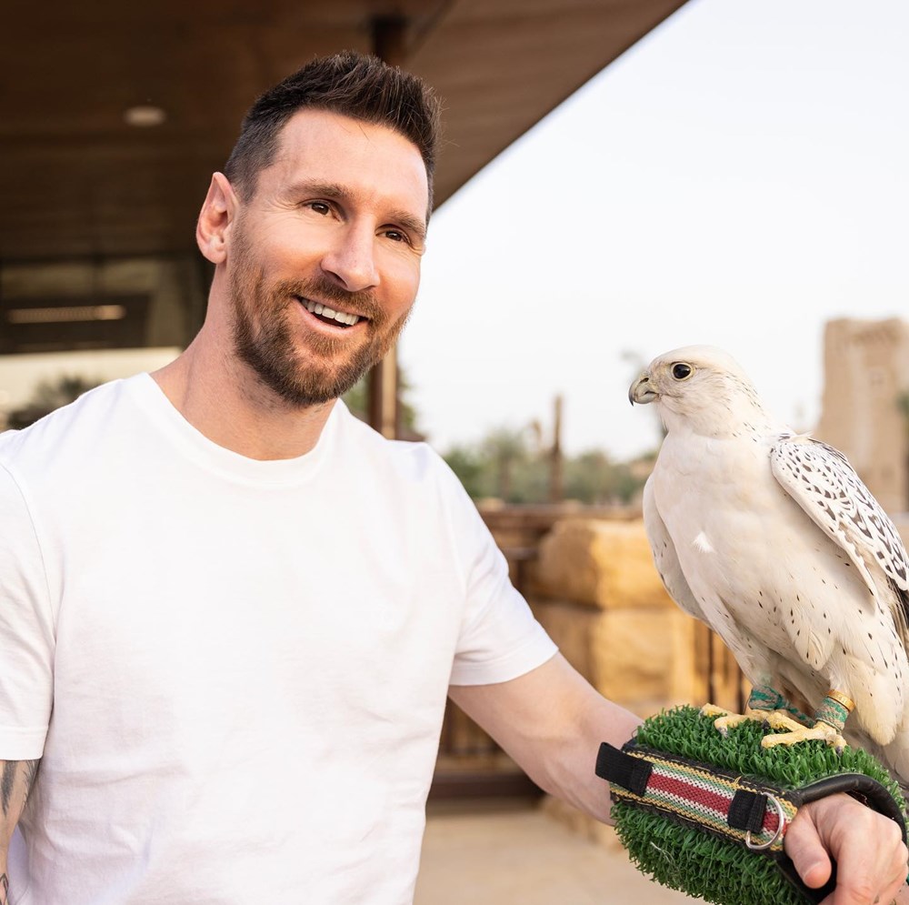Lionel Messi'den ikinci Suudi Arabistan seferi; paylaşım geldi  - 4. Foto