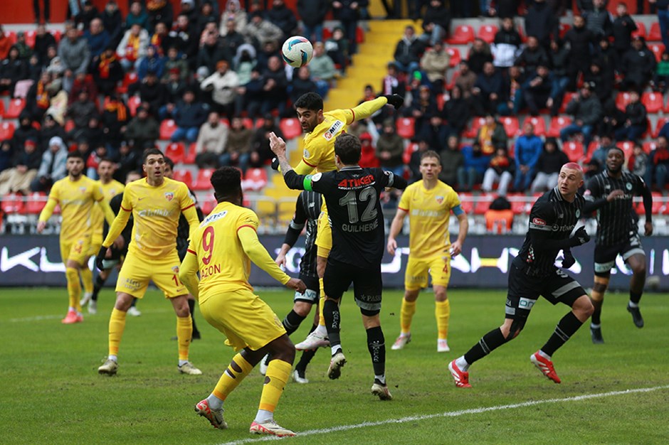 Kayserispor 6 maç sonra kazandı: 5 gollü düello