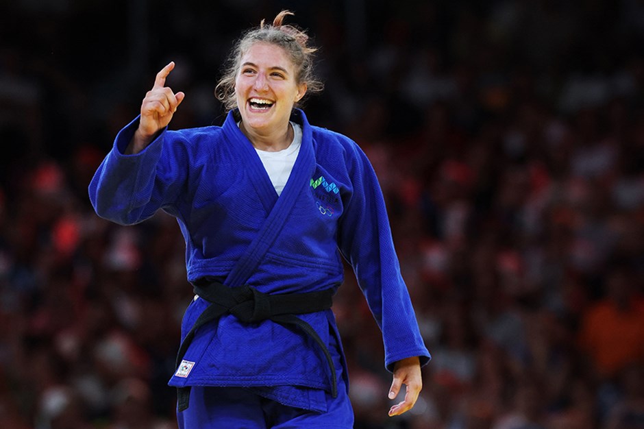 Judoda 63 kiloda altın madalya Andreja Leski'nin