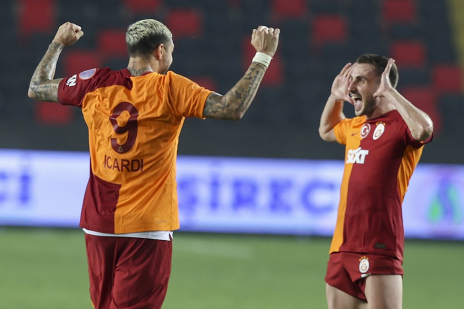 Galatasaray, Gaziantep FK deplasmanında zorlanmadı: 0-3