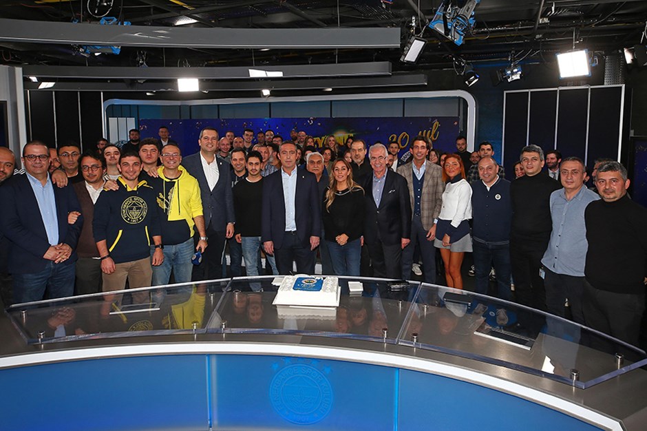 Fenerbahçe TV'nin 20. yıl dönümü kutlandı 