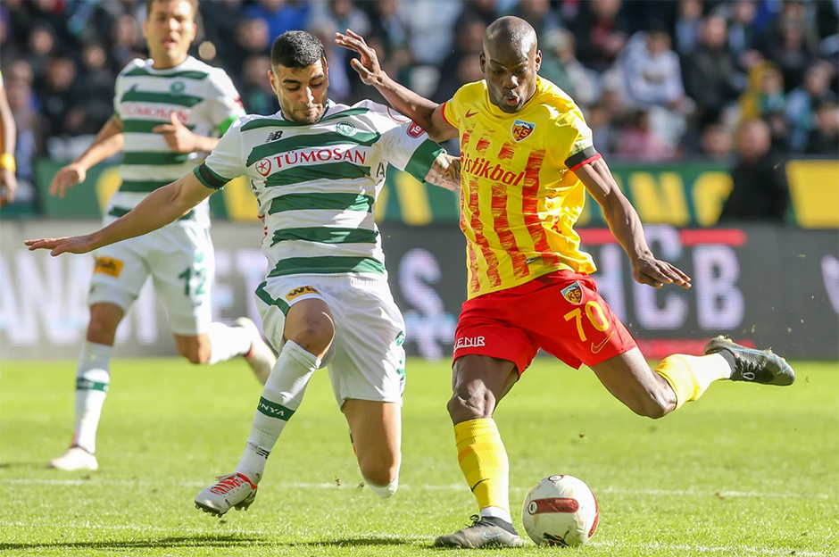 406- Kayserispor (Türkiye): 59 Puan