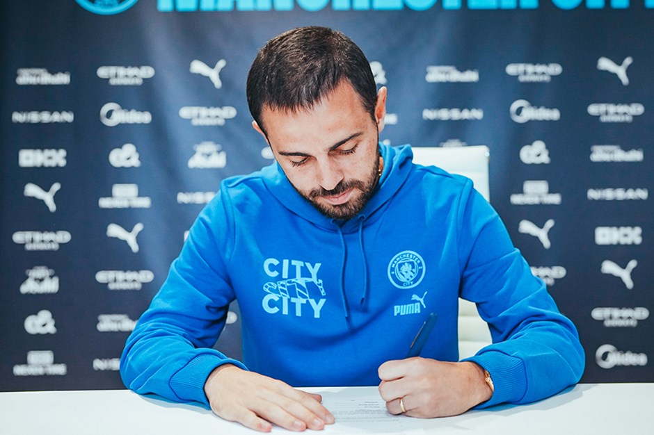 Manchester City, Bernardo Silva'nın sözleşmesini uzattı