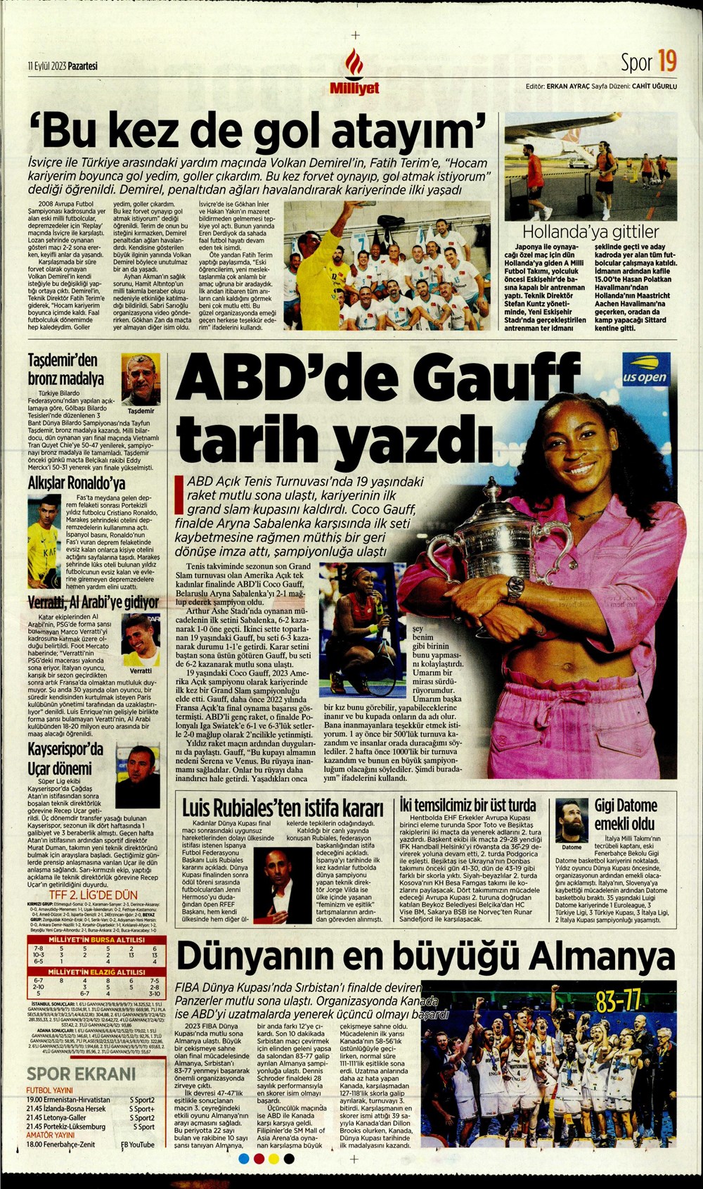 "Sacha Boey, İtalya yolcusu" | Sporun manşetleri (11 Eylül 2023)  - 22. Foto