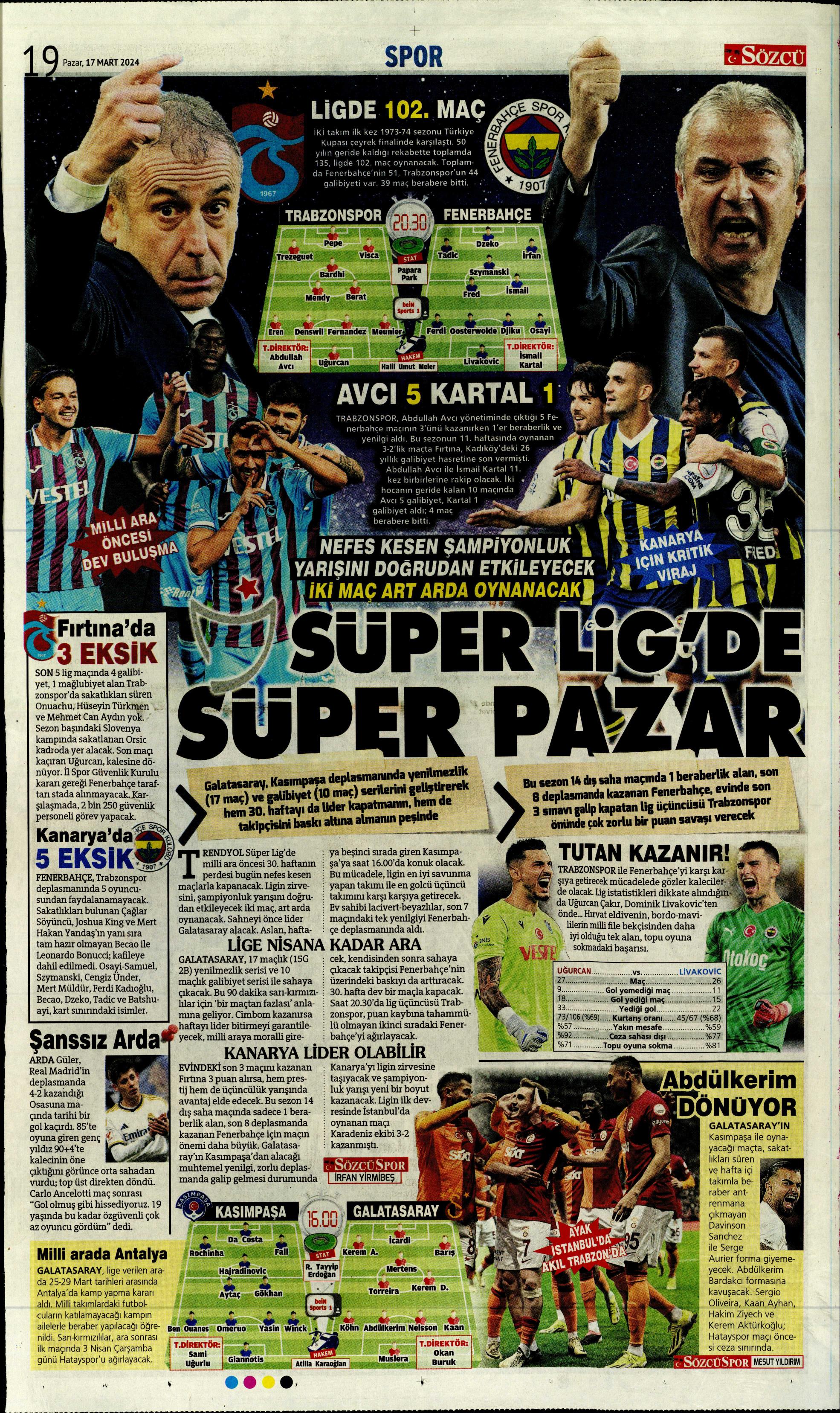 "Dramatik son" | Sporun Manşetleri  - 36. Foto