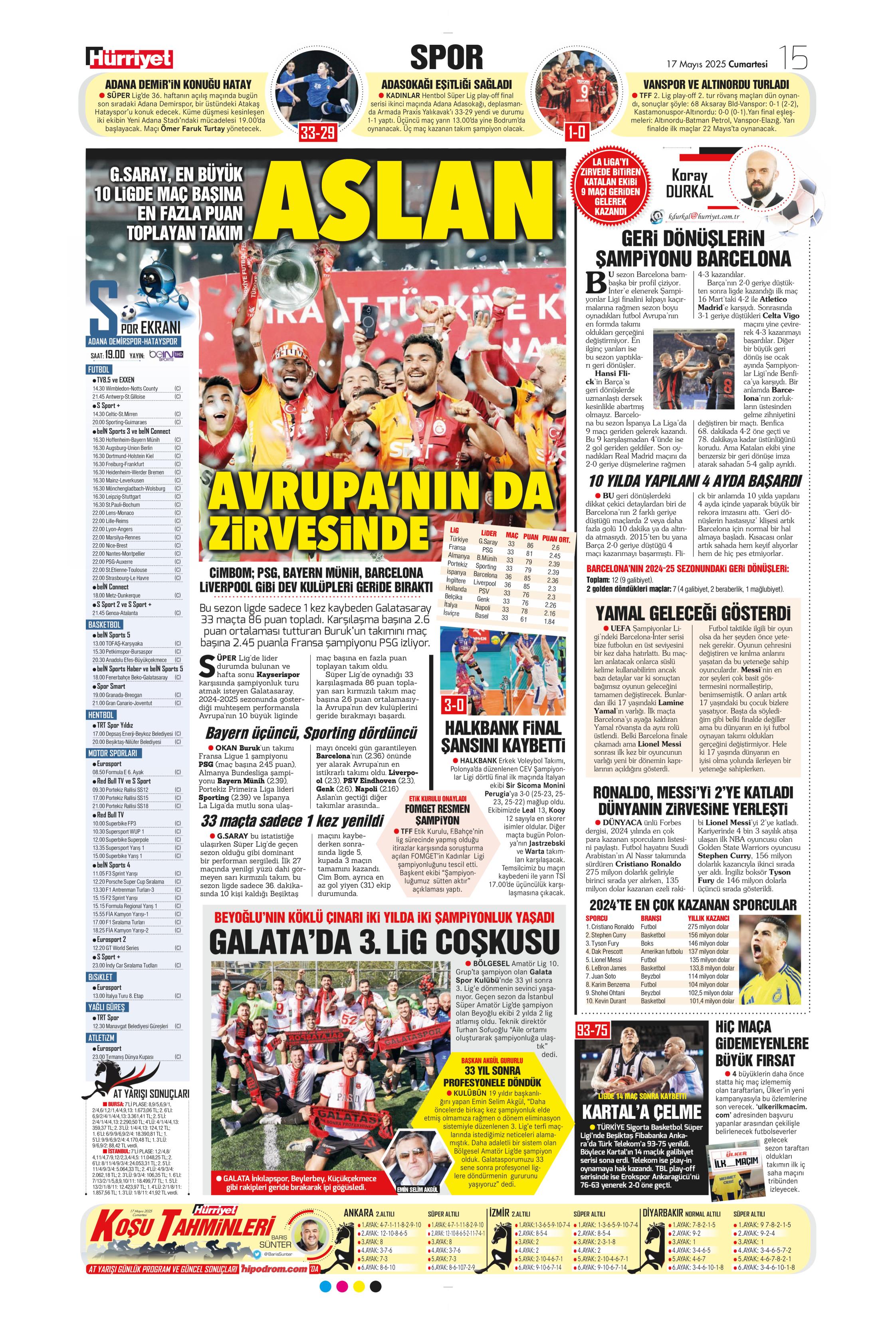 "Osimhen çılgınlığı" | Sporun manşetleri  - 14. Foto