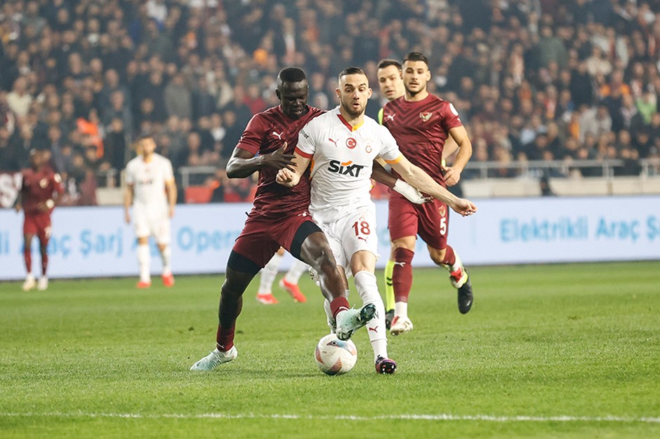 Galatasaray düşme hattındaki Hatayspor'a takıldı