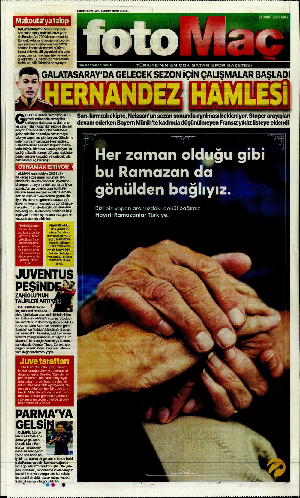 "Vurduğumuz gol olsun" - Sporun manşetleri - 17. Foto