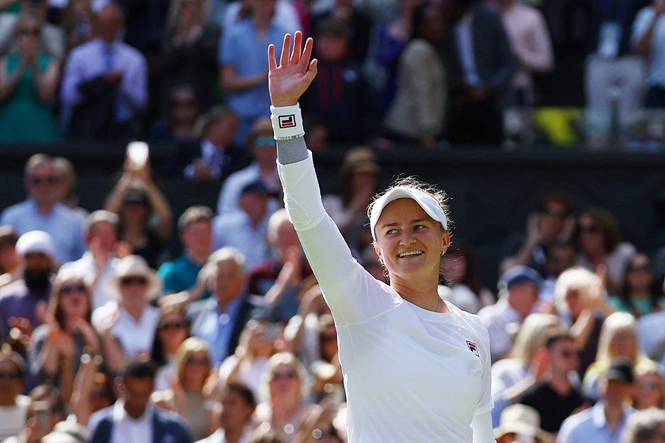 Wimbledon'da şampiyon Barbora Krejcikova