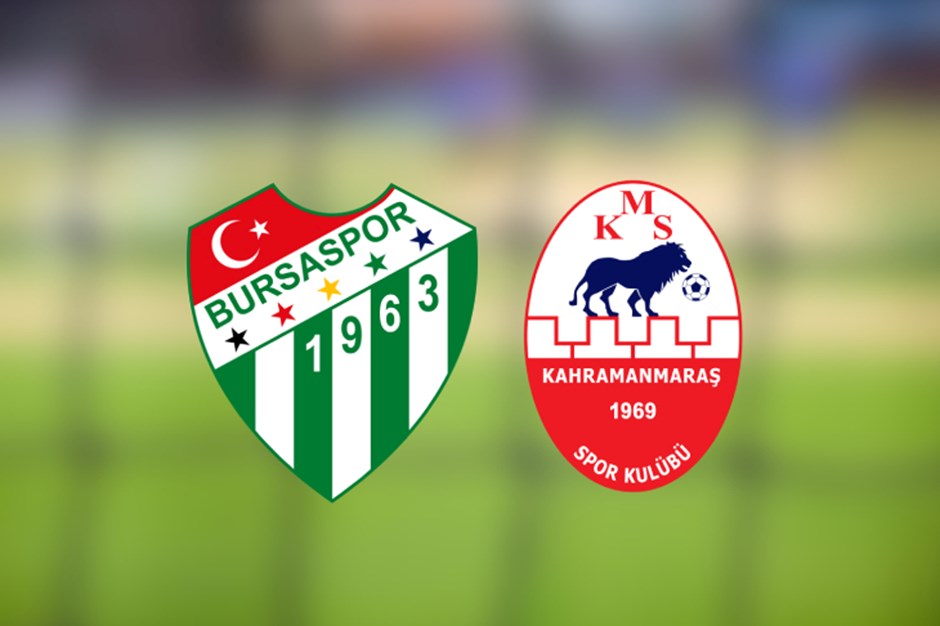 Bursaspor - Kahramanmaraş maçı canlı yayın bilgisi | Bursaspor - Kahramanmaraşspor maçı ne zaman, saat kaçta ve hangi kanalda?