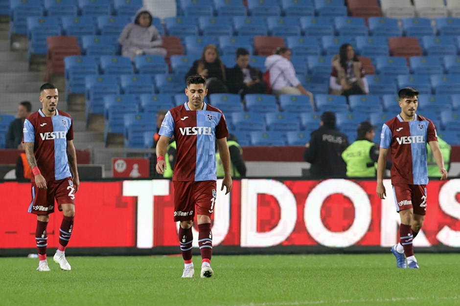 Trabzonspor 231 gün sonra bir ilki yaşadı