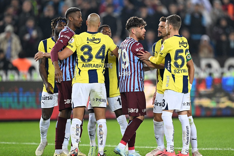 SON DAKİKA | Trabzonspor - Fenerbahçe maçının PFDK sevkleri açıklandı