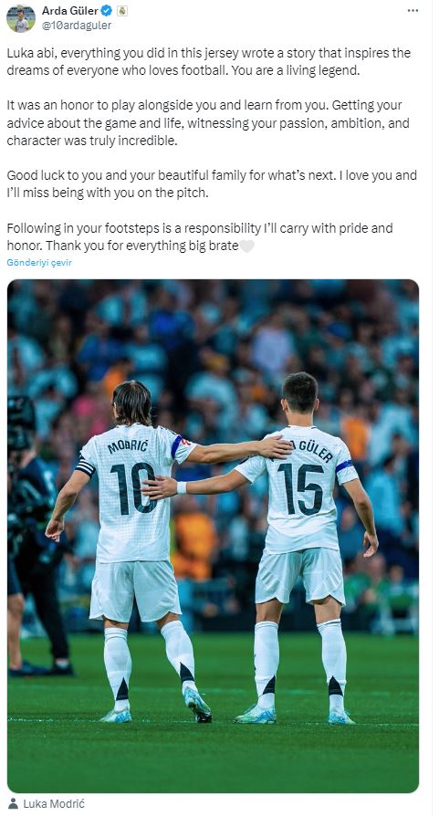 Arda Güler'den duygusal veda: "Her şey için teşekkürler"  - 7. Foto