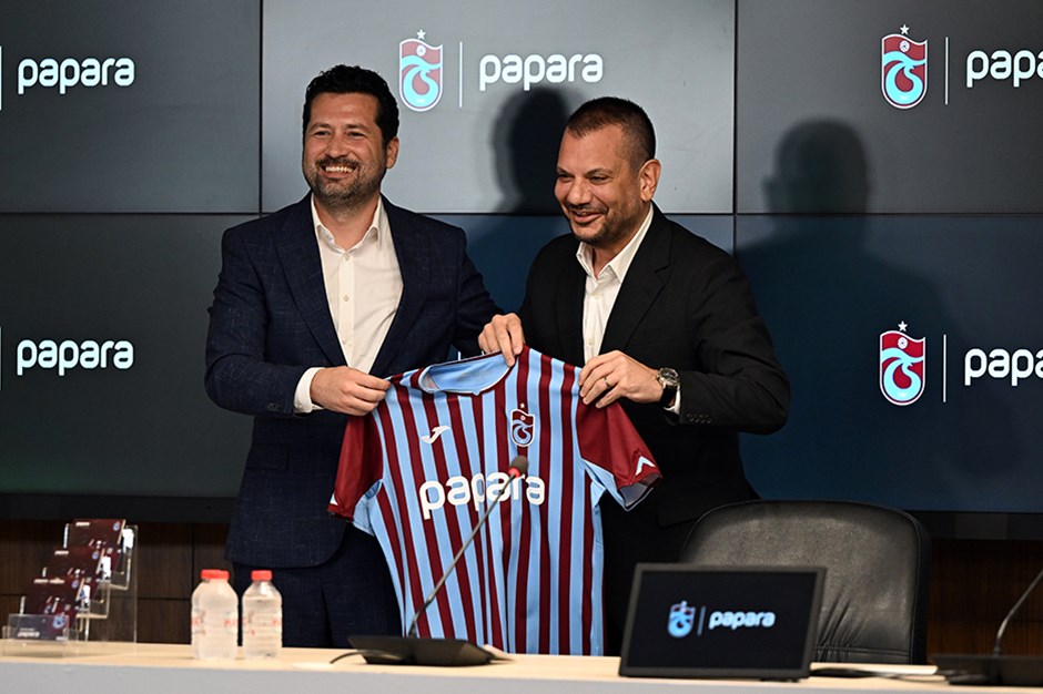 Trabzonspor'a yeni forma göğüs sponsoru