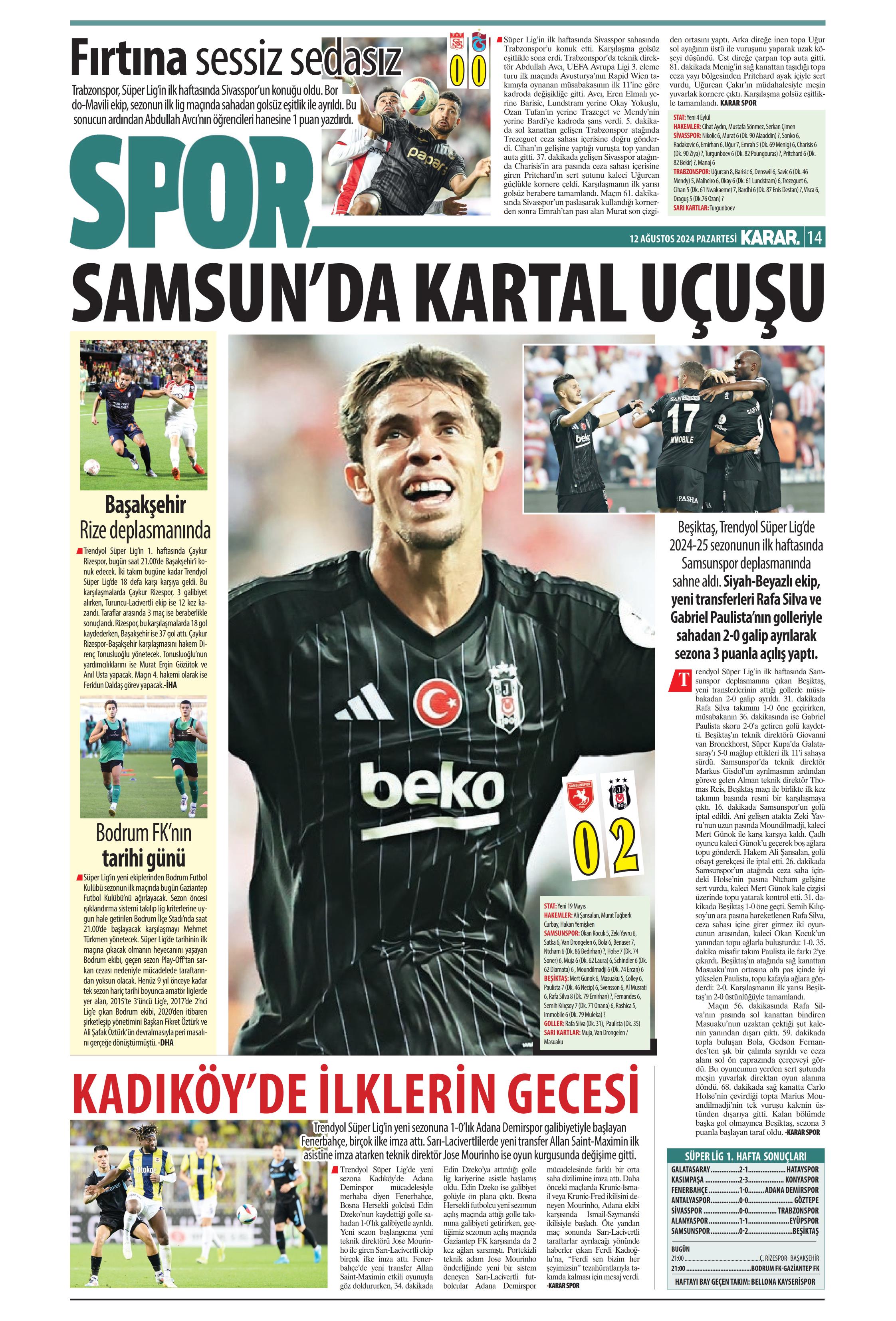 "Fenerbahçe'den 4 isim için İngiltere seferi" | Sporun manşetleri  - 22. Foto