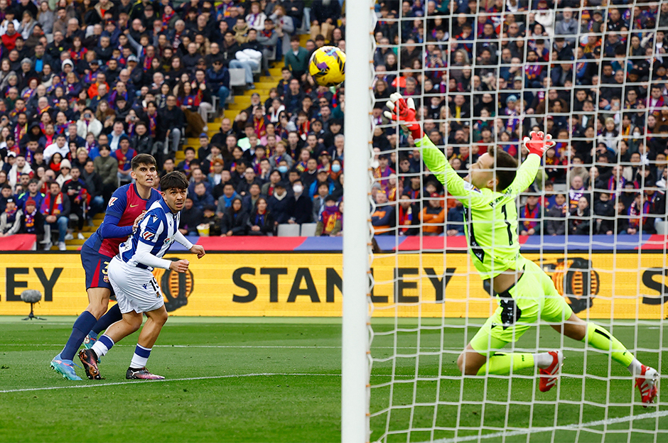 Maçta ilginç detay: Barcelona-Real Sociedad karşılaşmasına damga vuran istatistik  - 3. Foto