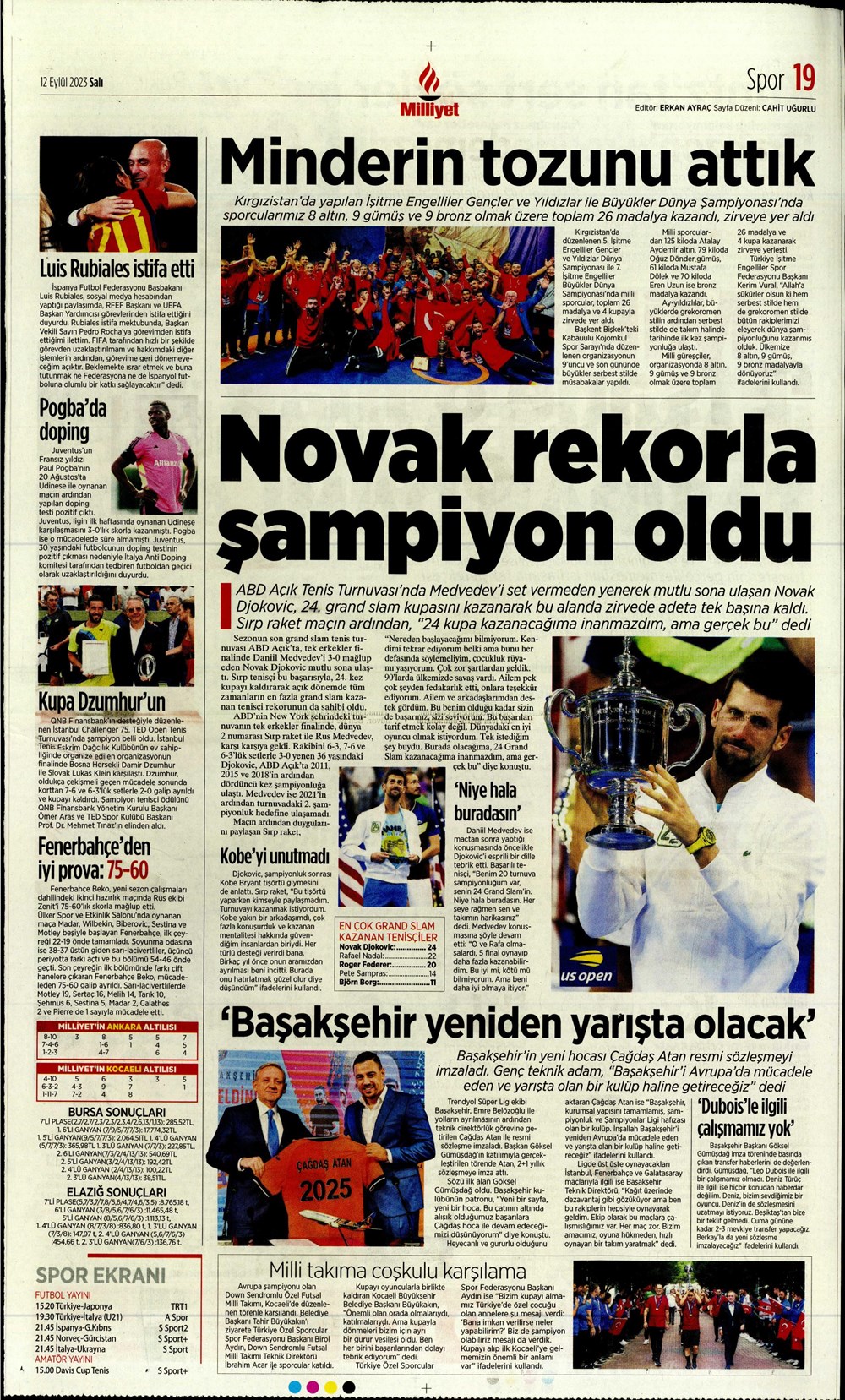 "Kartal'da Lingard sürprizi" | Sporun manşetleri (12 Eylül 2023)  - 20. Foto