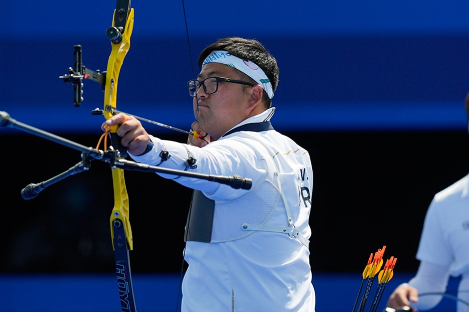 Mete Gazoz'u eleyen Woojin Kim, olimpiyat şampiyonu oldu