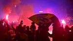 Fenerbahçe, Samandıra'da tezahürat ve meşalelerle karşılandı