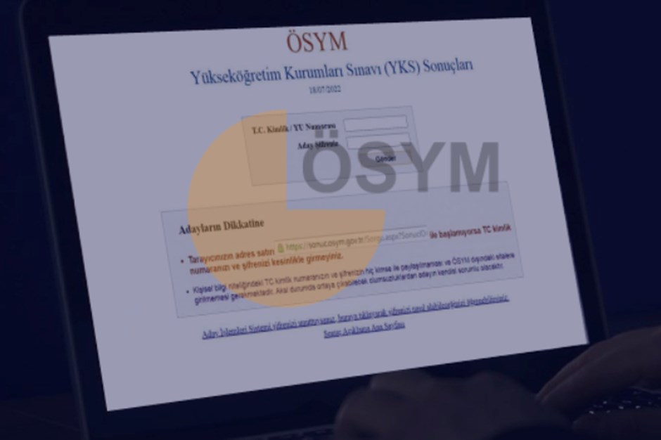 Açıklandı: YKS 2024 sınav sonuçları sorgulama ekranı! YKS AYT,TYT ve YDT puan görüntüleme