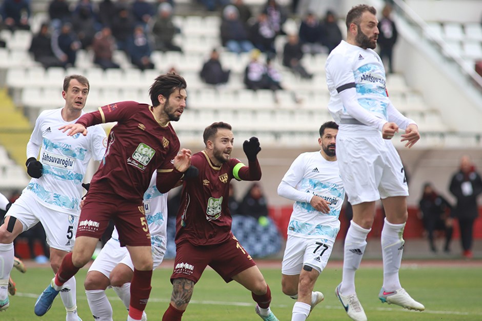 Bandırmaspor - Erzurumspor maçından gol sesi çıkmadı