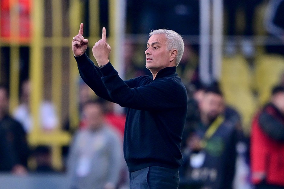 Mourinho'dan Beşiktaş derbisinde 3 değişiklik