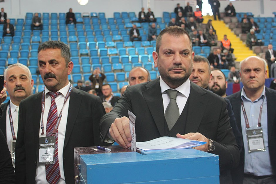 Trabzonspor'un yeni başkanı Ertuğrul Doğan 