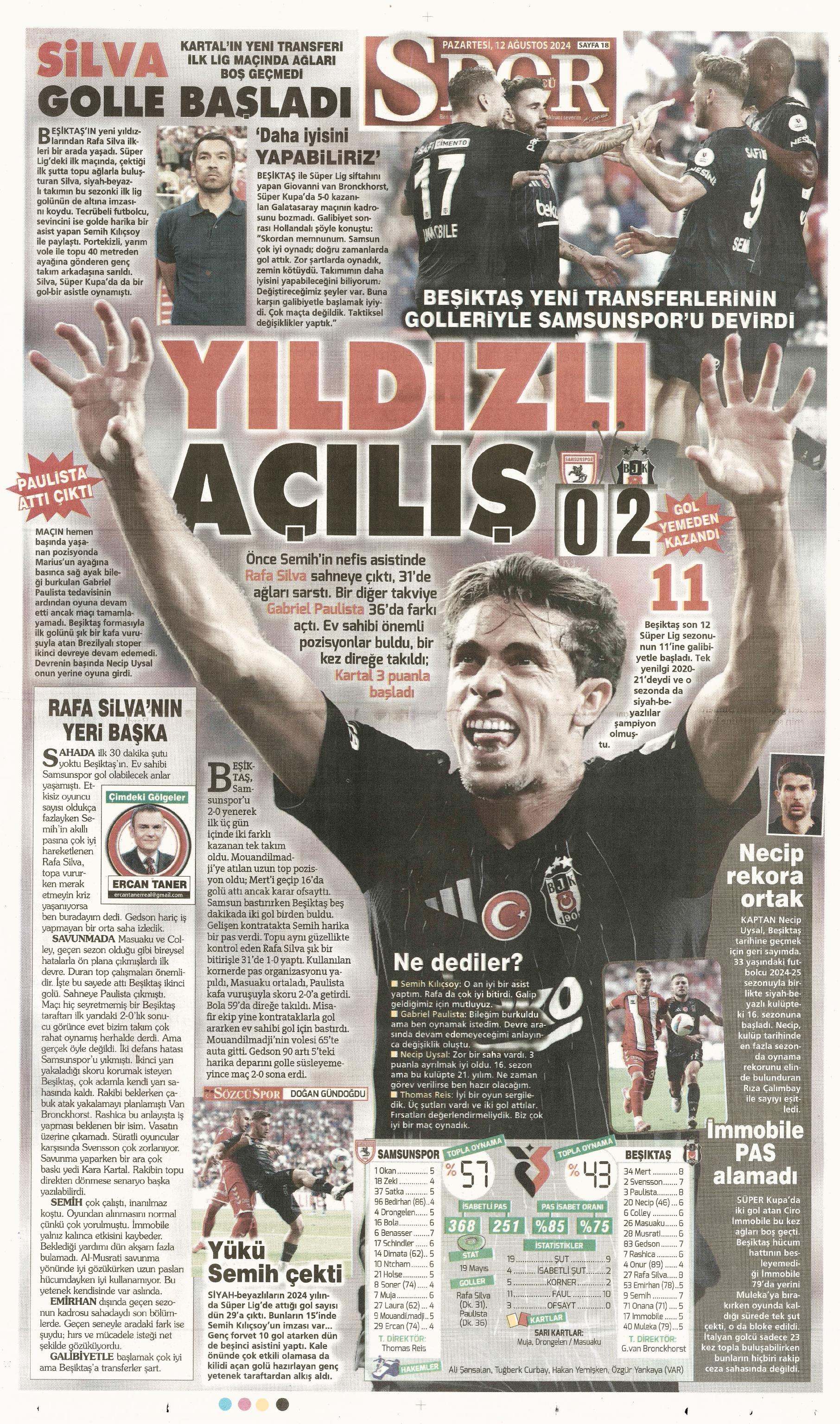 "Fenerbahçe'den 4 isim için İngiltere seferi" | Sporun manşetleri  - 32. Foto