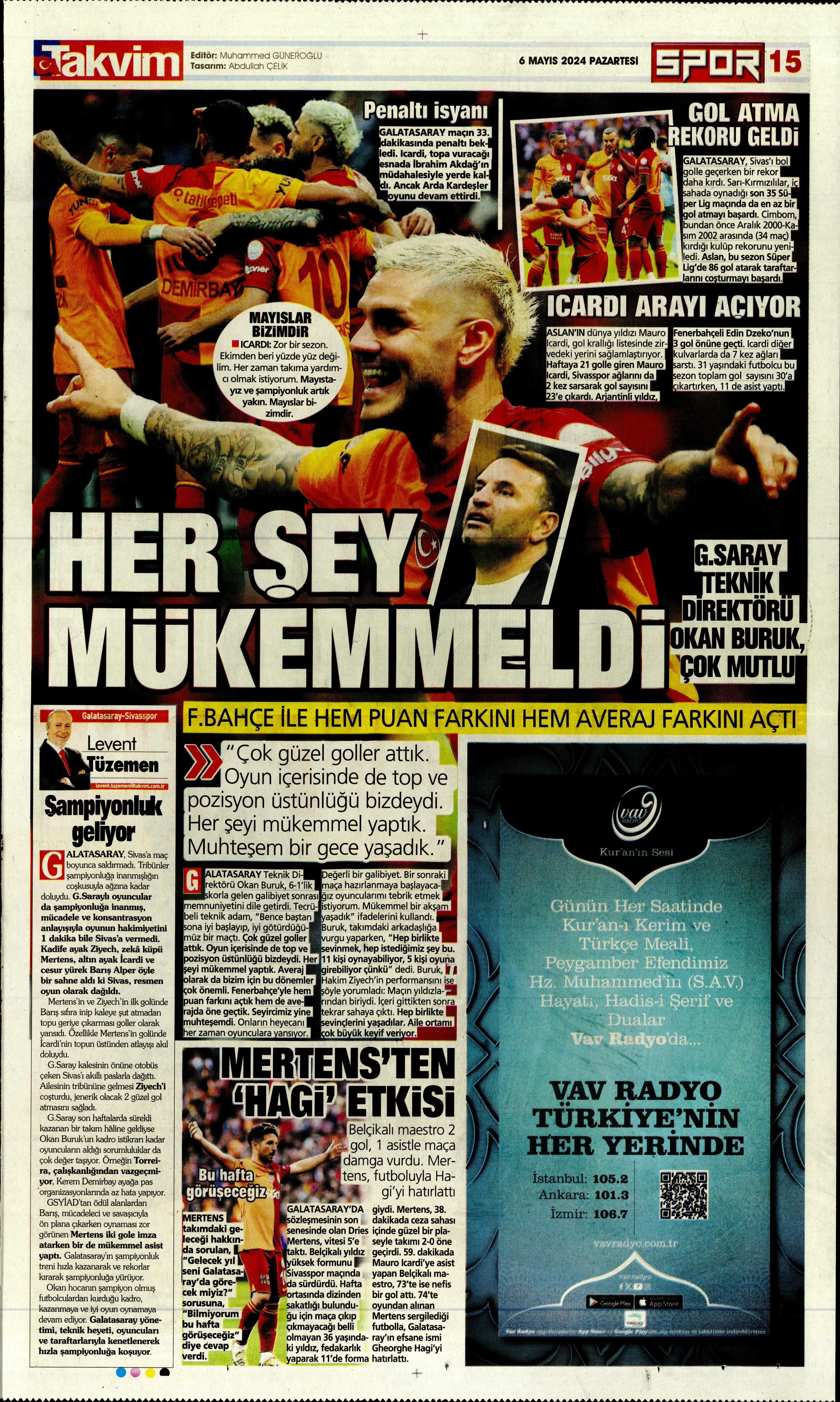 "İlk tercih Rafa Silva" | Sporun Manşetleri  - 42. Foto