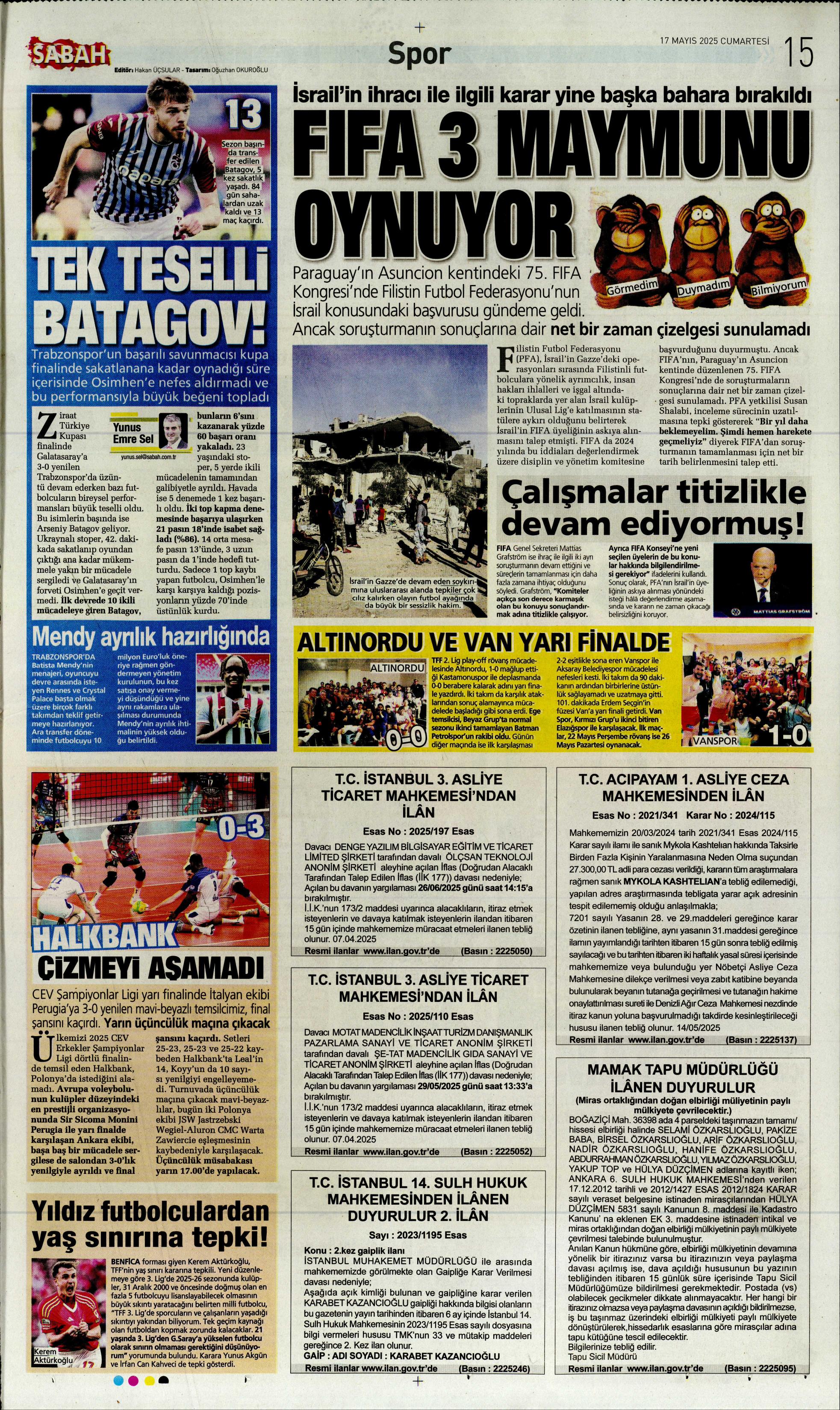 "Osimhen çılgınlığı" | Sporun manşetleri  - 24. Foto