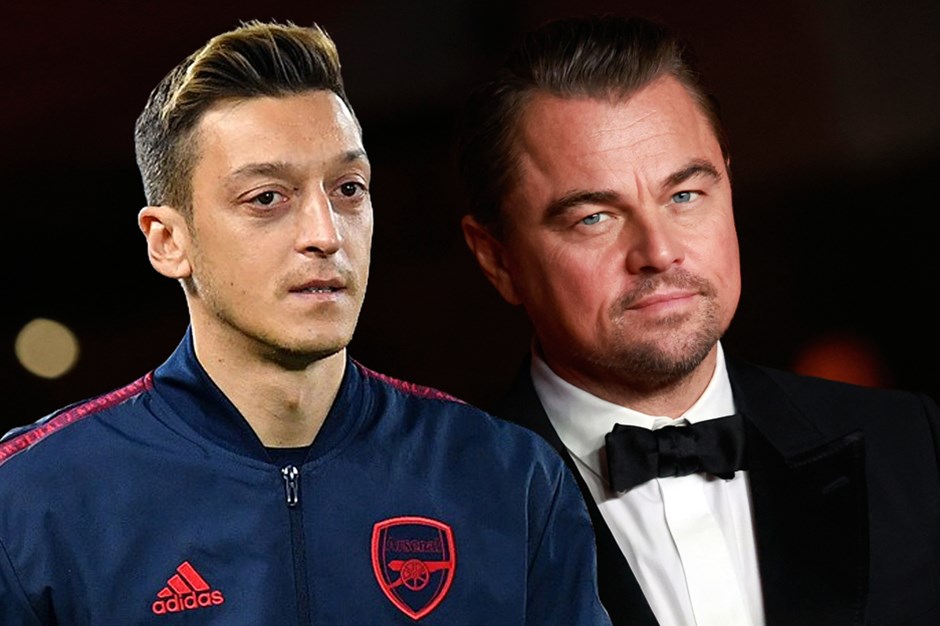 Mesut Özil'in Leonardo DiCaprio'ya verdiği cevap gündem oldu