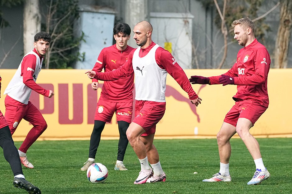 Galatasaray'da Gaziantep FK maçının hazırlıkları başladı