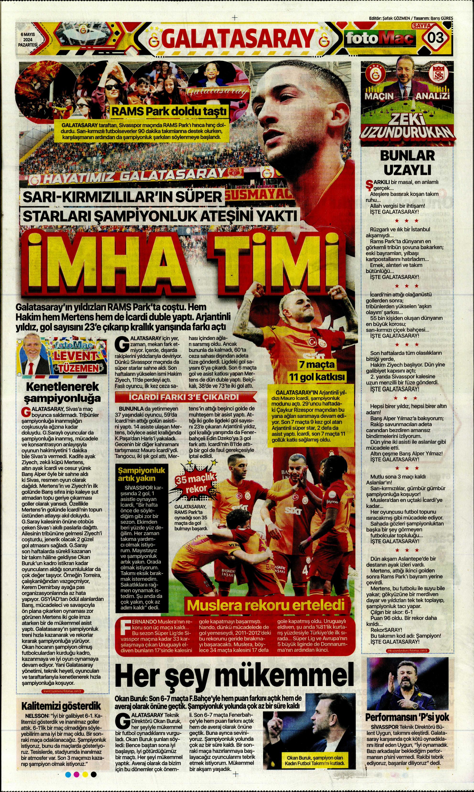 "İlk tercih Rafa Silva" | Sporun Manşetleri  - 12. Foto