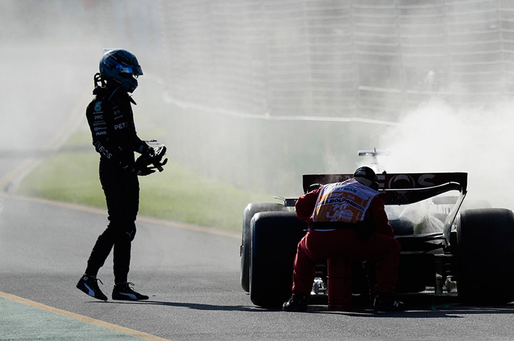 Formula 1'de olaylı yarış!  - 7. Foto