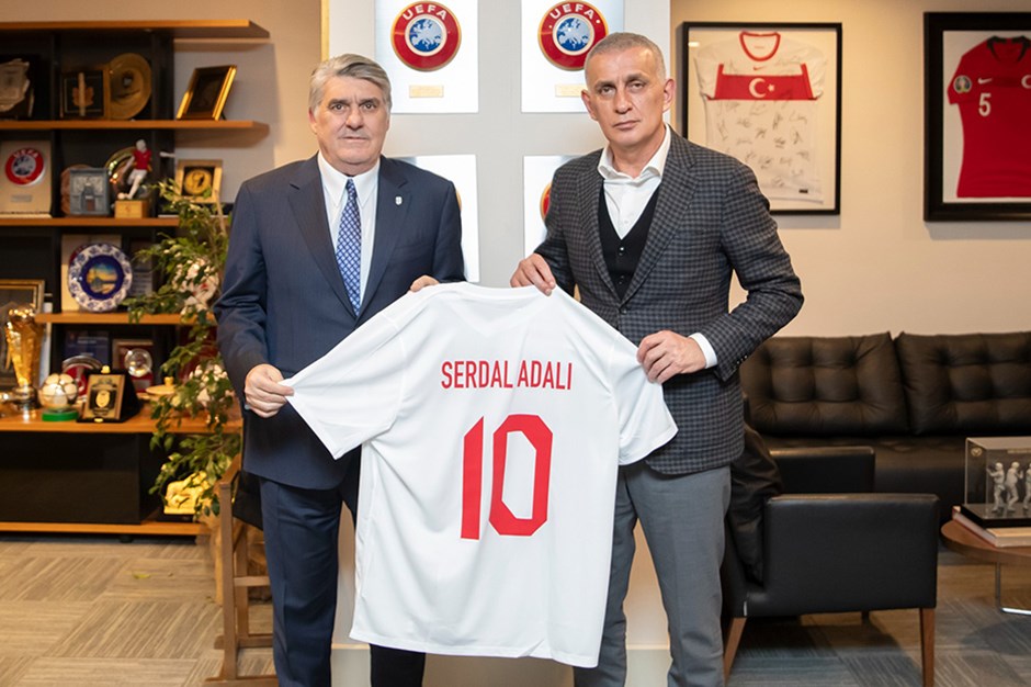 Serdal Adalı'dan TFF'ye ziyaret