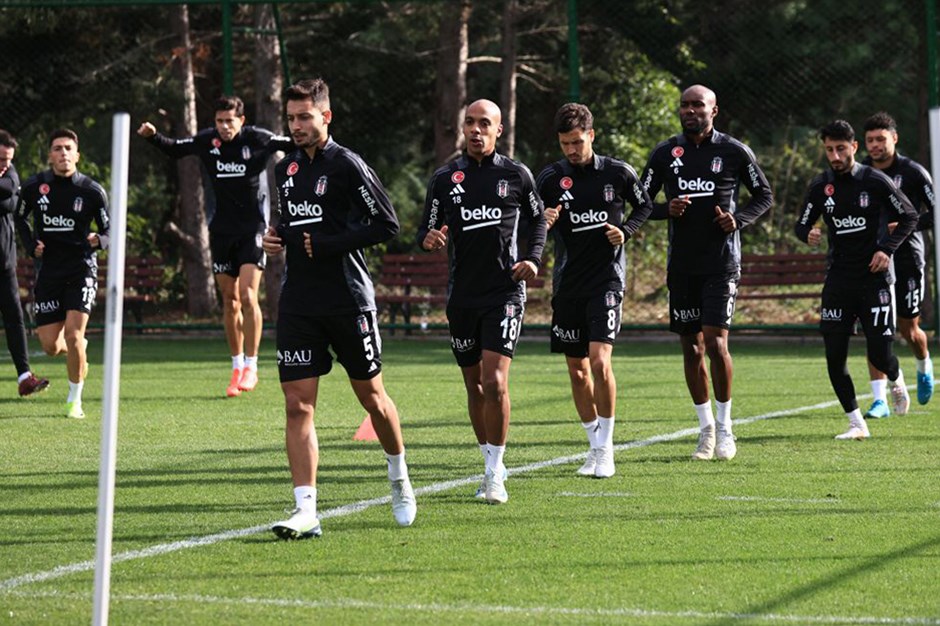 Beşiktaş'ta Avrupa Ligi hazırlığı başladı