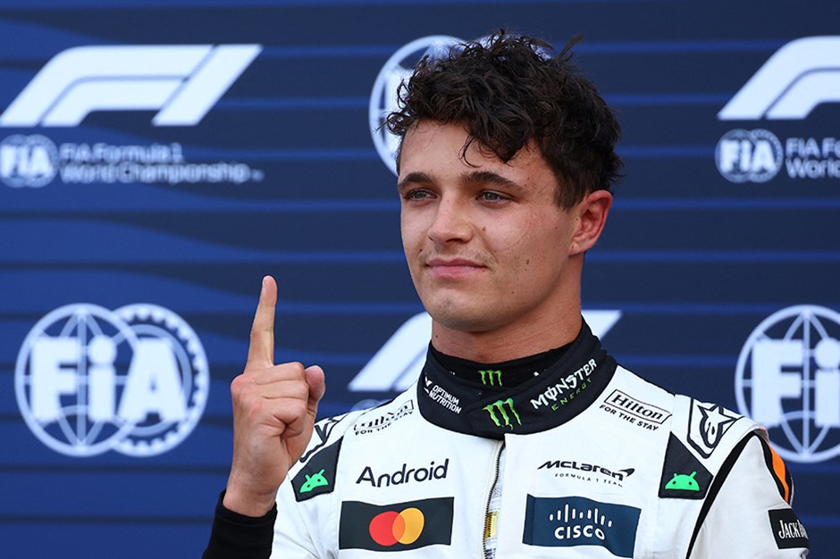 Monaco GP'de pole pozisyonu Lando Norris'in