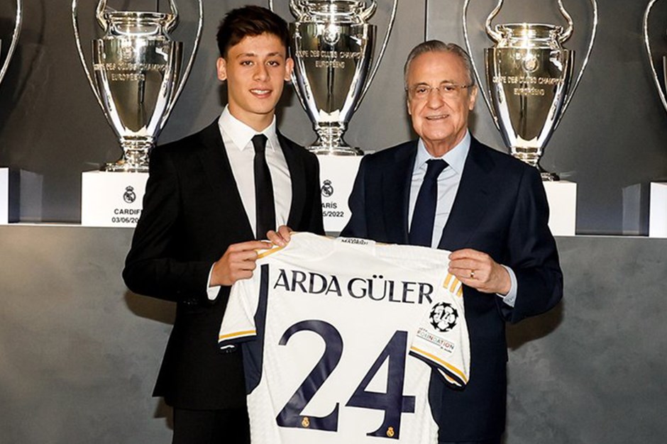 Real Madrid, Arda Güler için imza töreni düzenledi: "Kulübün efsanesi olmak istiyorum"- Son Dakika Spor Haberleri | NTVSpor