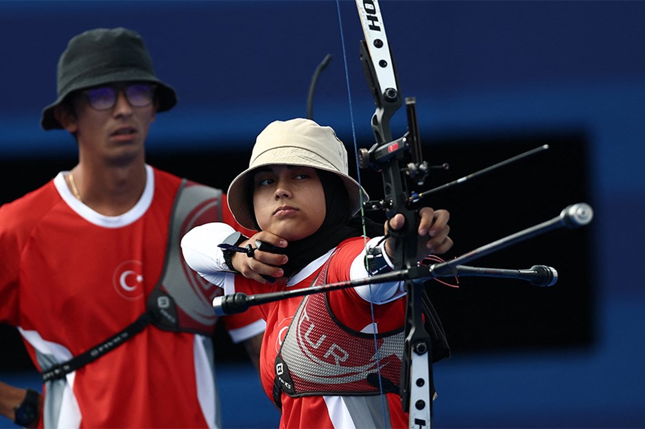 Paris 2024: Mete Gazoz ve Elif Berra Gökkır karışık çiftlerde veda etti