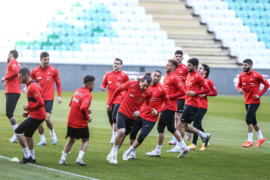A Milli Takım, Hırvatistan maçı hazırlıklarını tamamladı