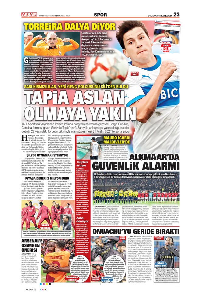 "Merih Demiral Fenerbahçe'ye koşuyor" | Sporun manşetleri  - 5. Foto