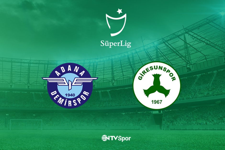 Adana Demirspor-Giresunspor (Canlı Anlatım)