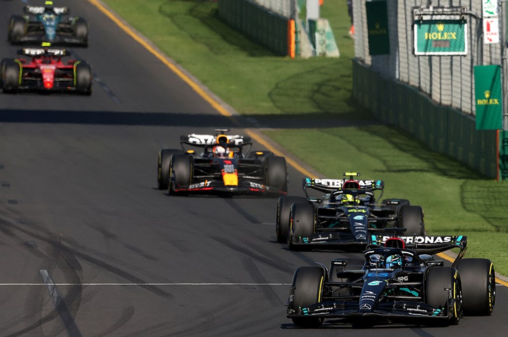 Formula 1'de olaylı yarış!  - 11. Foto