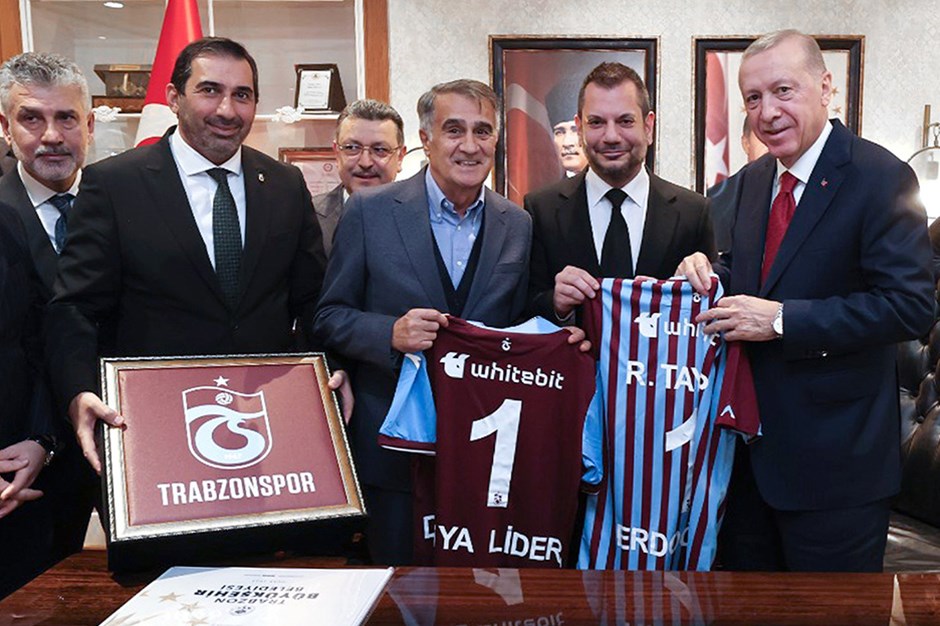 Trabzonspor'dan Cumhurbaşkanı Erdoğan'a teşekkür